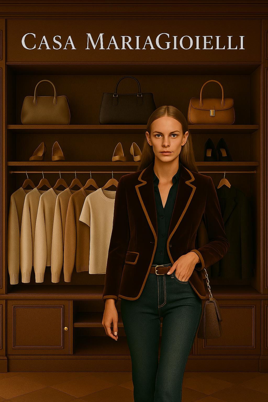 Giacca di Velluto Jacket Refined Sophiscation Modern Versatility Casa Maria Gioielli