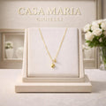 Collana Legame Necklace | 18k Hollow Yellow Gold | Casa Maria Gioielli