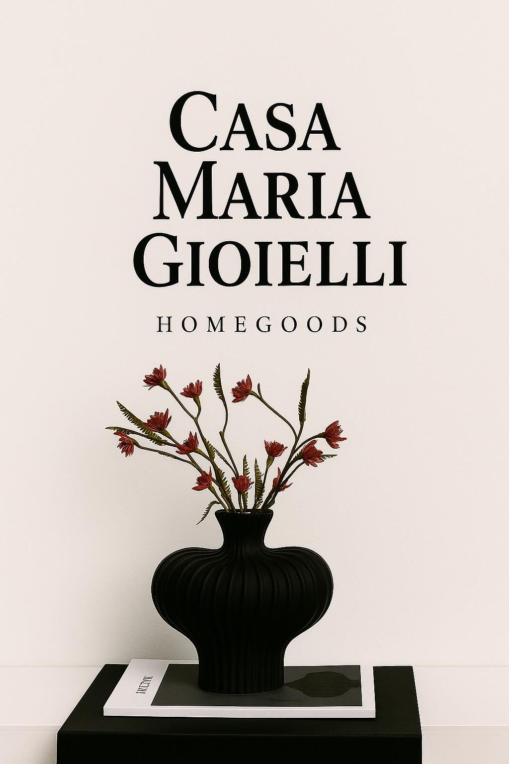 Vaso Scultoreo Spherical | Modern Italian Artistry in High-End Ceramic Stoneware | Casa Maria Gioielli