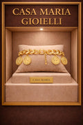 Bracciale “Medaglia d’Oro” | 14K Vermeil Gold | Timeless Heritage | Casa Maria Gioielli