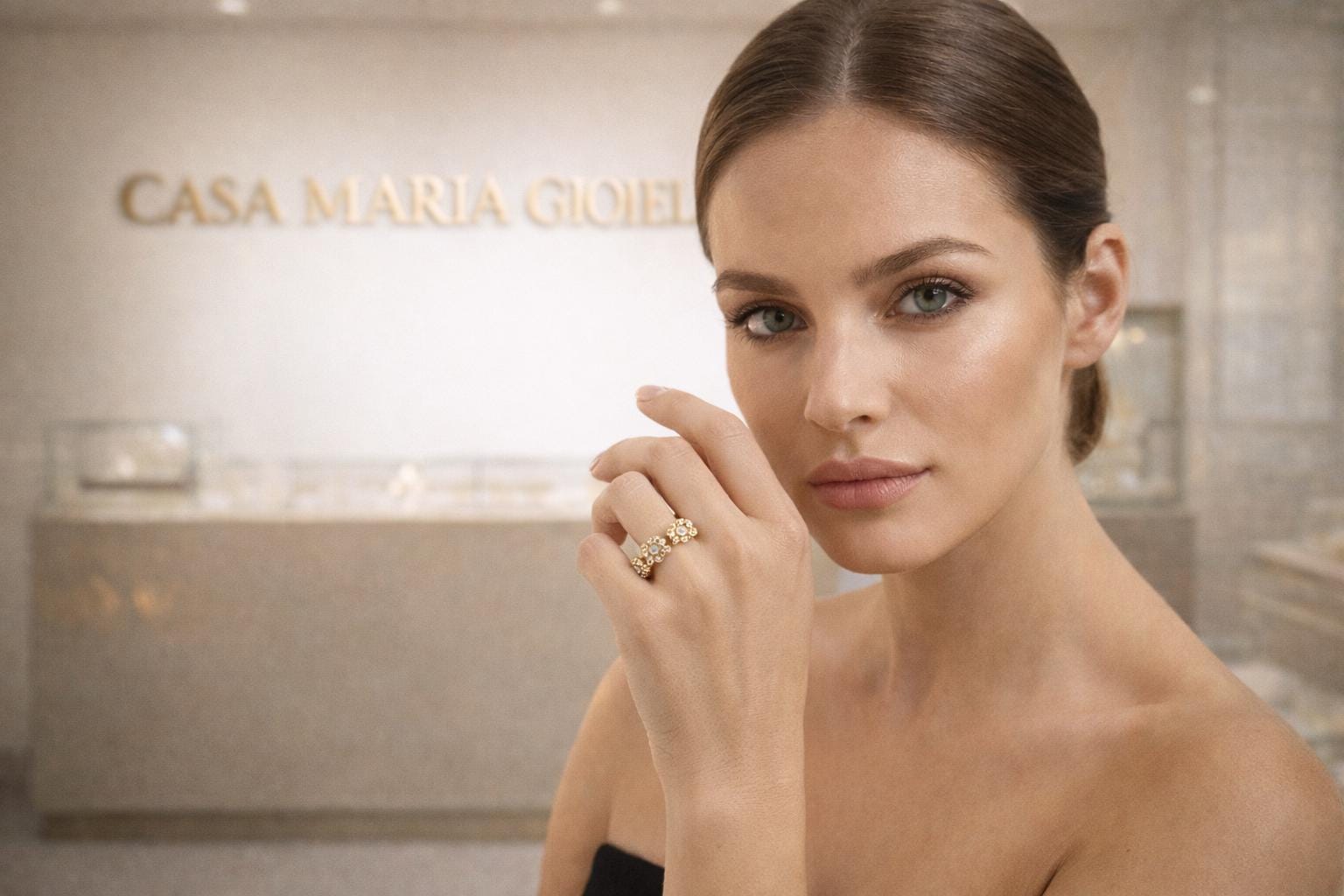 Petali d’Oro Ring | 14K Yellow Gold | Lab-Grown | Casa Maria Gioielli