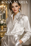 Argento Botanico Blouse | Essence of modern Aristrocracy | Casa Maria Gioielli