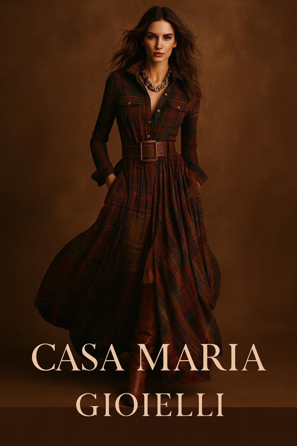 Terra di Toscana Dress European Countryside Elegance By Casa Maria Gioielli