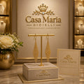 Frangia Regale | 18K Solid Gold Fringe Dangles | Casa Maria Gioielli