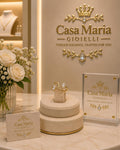 Anello “Duetto di Luce Ring | 925 Sterling Silver | Lab Grown Diamonds | Casa Maria Gioielli