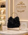 Borsa “Bianca Rosalia” Vision Refiined Femininity Clutch | Casa Maria Gioielli