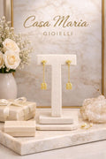 Orecchini “Doppia Felicità” Dangle | Elegance in Harmony | Casa maria Gioielli