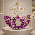 Clutch “Regina Fiorita | Radiant Floral Motif Blooms by Casa Maria Gioielli