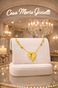 Ali Eterne Necklace | 24K Hollow Yellow Gold | Casa Maria Gioielli