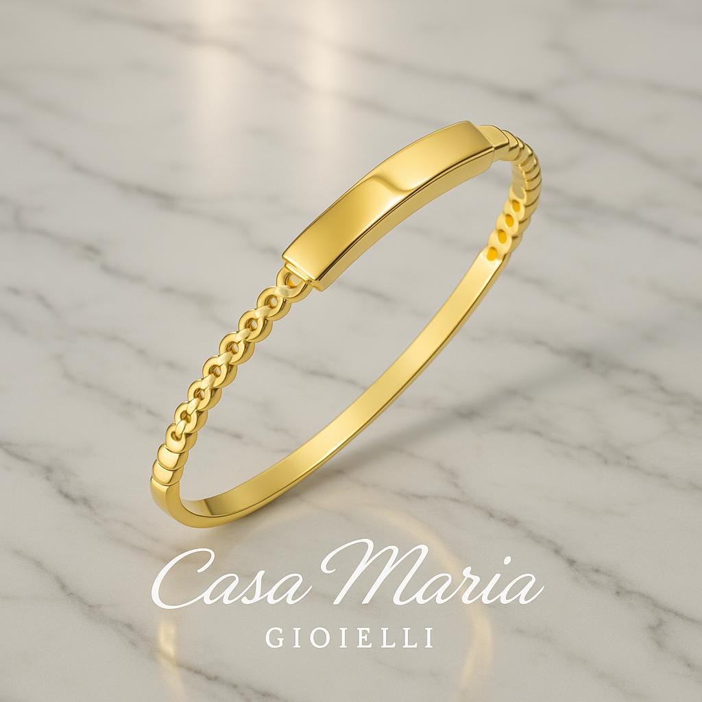 14K Solid Gold Minimalist Ring: Dainty Stackable Band