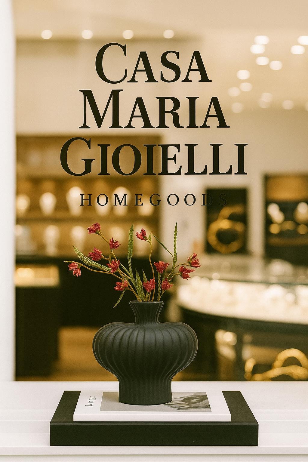 Vaso Scultoreo Spherical | Modern Italian Artistry in High-End Ceramic Stoneware | Casa Maria Gioielli