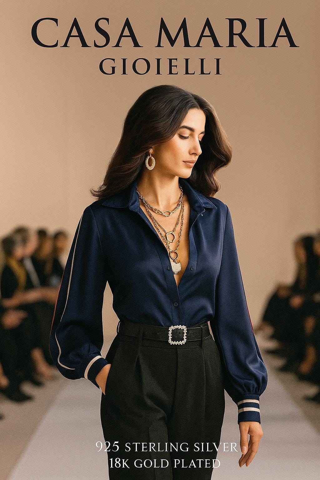 Camicia Aurora Blouse Sophistication with Whisper of Modern Ease Casa Maria Gioelli