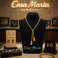 Luce Divina Extravaganza | 24K Hollow Yellow Gold | Casa Maria Gioielli Limited Edition