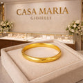 Bracciale Strato Reale Bangle | 24K Hollow Yellow  | Casa Maria Gioielli