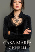 Camicia di Velluto Nero Blouse Balance Between Allure and Sophistication Casa Maria Gioielli