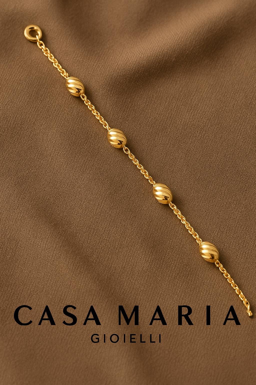 Bracciale dell’Amicizia in Oro Bracelet - 14K Yellow Gold - Casa maria Gioielli